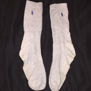 Polo by Ralph Lauren Underwear & Socks - Polo Gray Crew Socks Polo by Ralph Lauren Underwear & Socks - Polo Gray Crew Socks